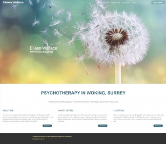 Psychotherapist Eileen Wallace's website