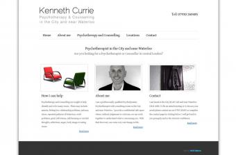 Website for therapist counsellor