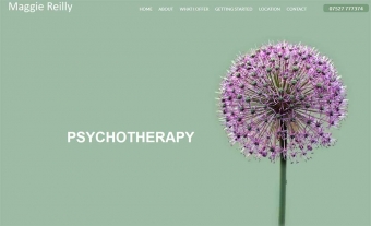 Psychotherapist Maggie Reilly's website