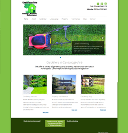 Website for gardener