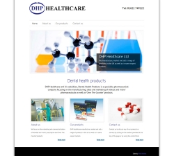 DHP Healthcare website