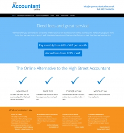 My Accountant Online website