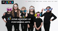 Website for JStar Academy for performing arts