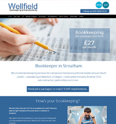 Bookkeeping website